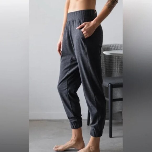 LUNYA Restore Thermal Waffle Knit Draped Lounge Joggers Size XL - Picture 3 of 9